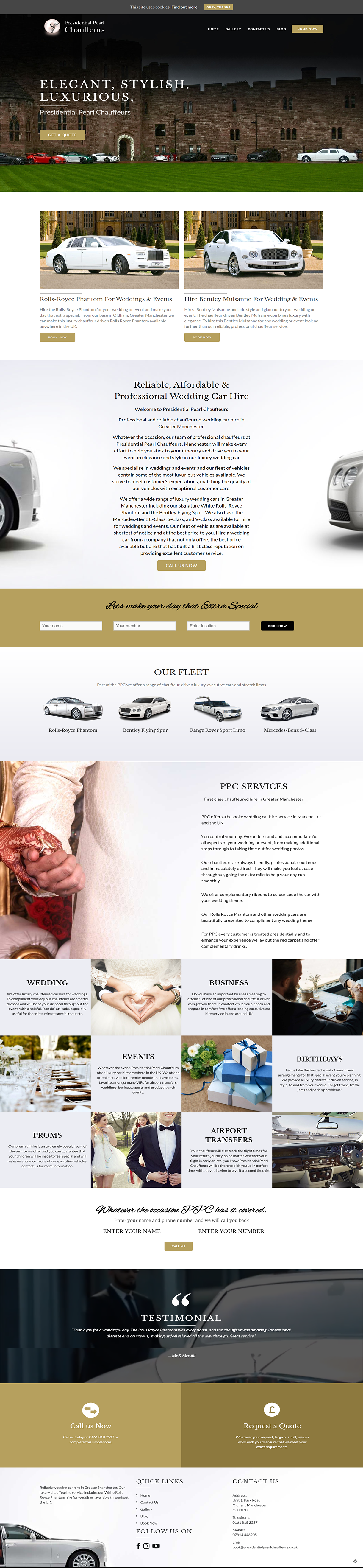 Presidential Pearl Chauffeurs